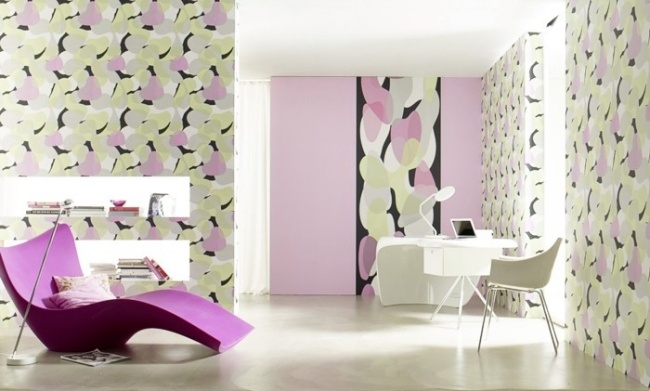 karim rashid designer padrão papel de parede motivos abstratos