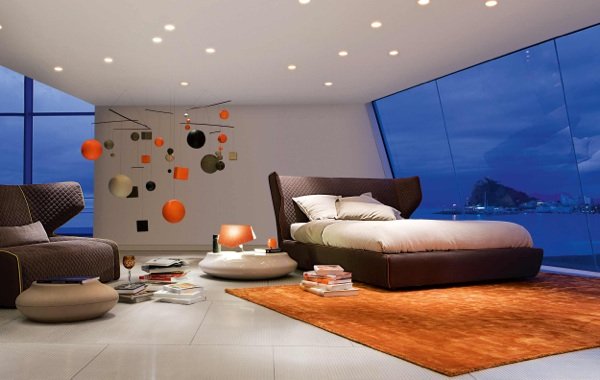 cama roche bobois estrutura de cama estofada