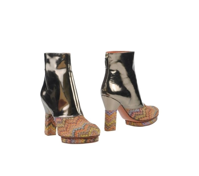 senhoras-botins-laca-têxteis-missoni