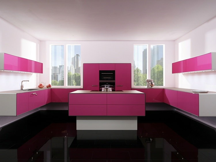 armários modernos k + chen rosa-design-branco-alto brilho