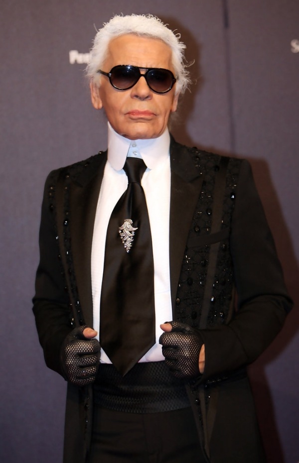 Karl Lagerfeld Faschion Designer na Halloween Costumes Accessories Ideas