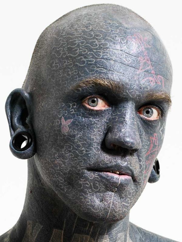 Lucky Rich sobre o homem mais tatuado do mundo - idéias de maquiagem e visual de Halloween
