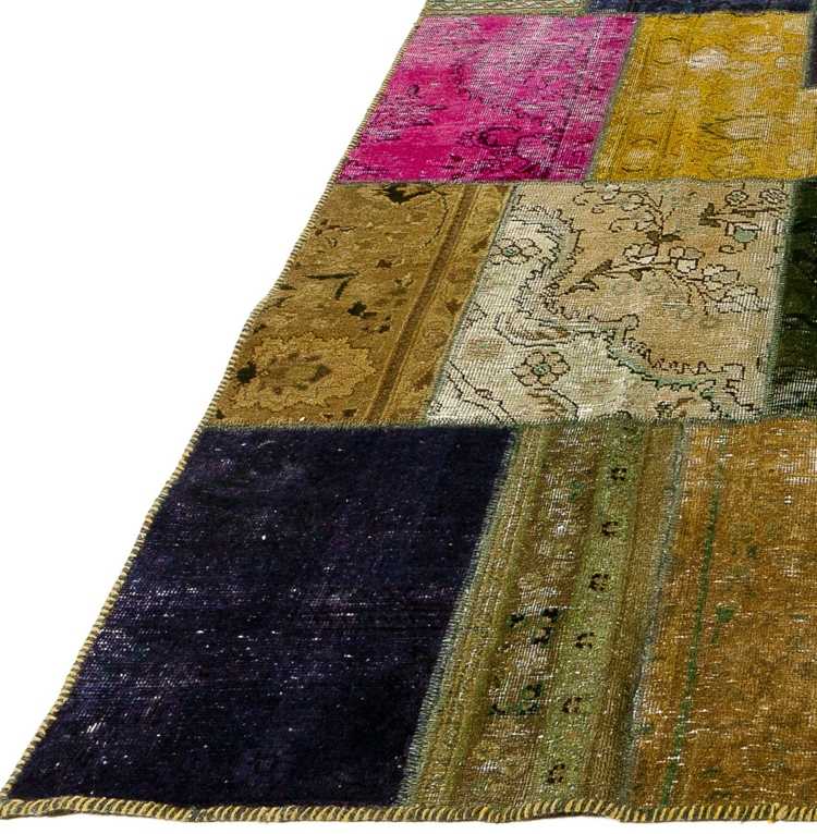 tapete patchwork cores coloridas estilo oriental ebru
