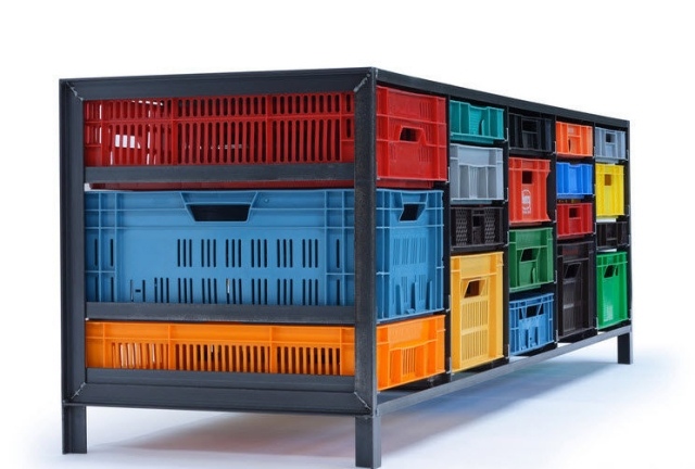 cômoda idéias design caixas de frutas CRATES Mark van der Gronden droog