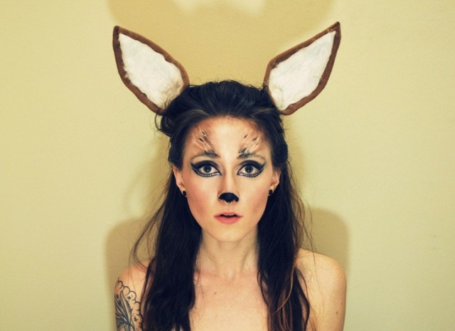 Maquiagens femininas cervos ideias originais fofas