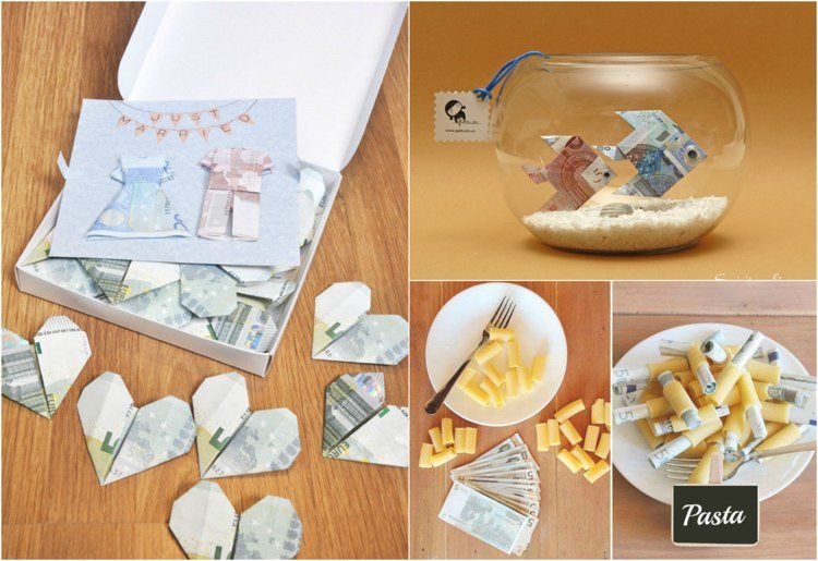 presentes de casamento originais dinheiro-dobras-origami-criativo-dinheiro-presentes