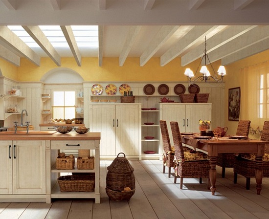 country-kitchen-solid-wood-rural-decorations