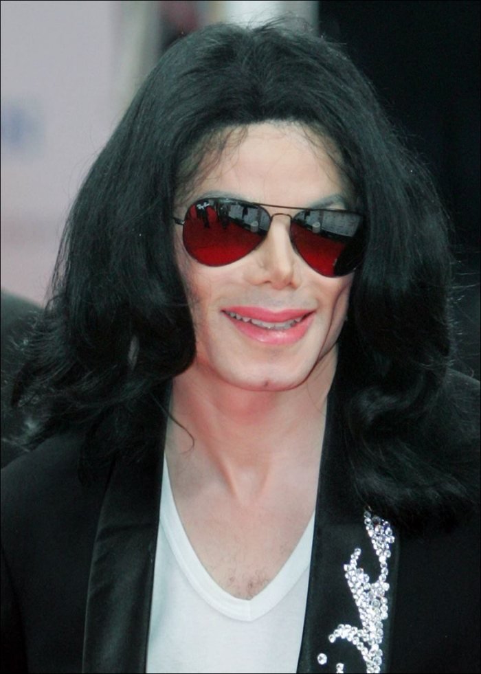 óculos de sol de aviador óculos de sol ray-ban - Michael-Jackson