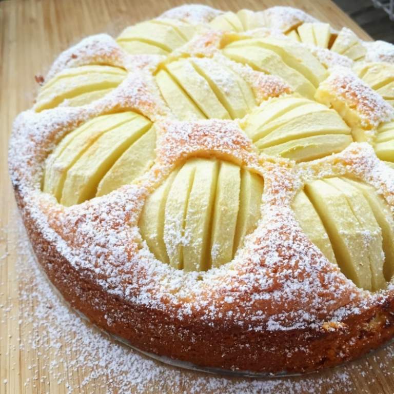 receitas de termomixa torta de maçã açúcar de confeiteiro e sobremesa