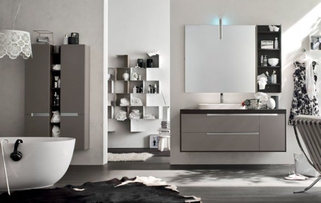 Idéias de móveis de banheiro DENTRO-móveis de banheiro-parede-lavatório-base armário-prateleiras