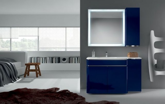 ACACIA-design-banheiro-mobília-moderno-azul-cobalto-espelho de parede iluminado com penteadeira