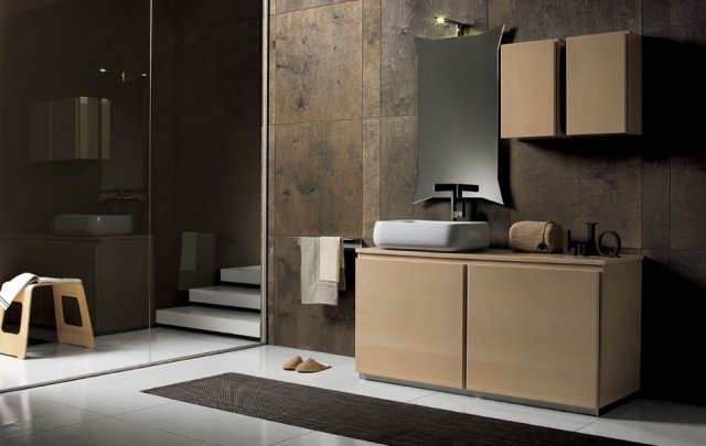 IBISCO-moderno-banheiro-móveis-penteadeira-lavatório bege-bancada