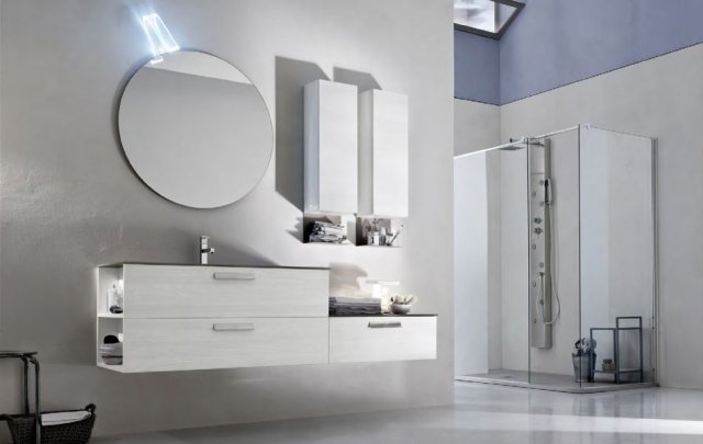 mobiliário-banheiro-moderno-START-cinza-claro-madeira-folheados-gavetas