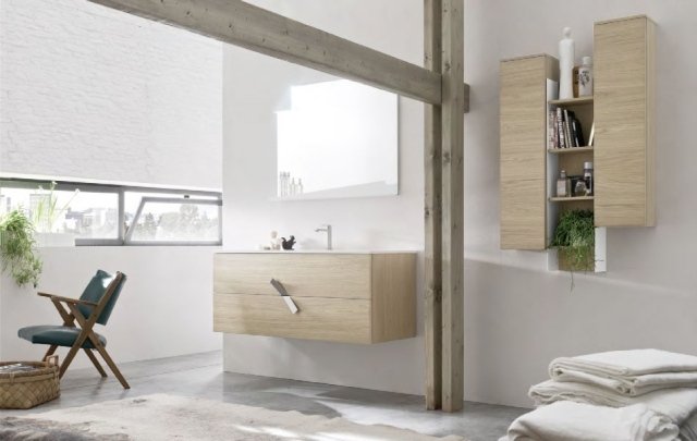 moderno-banheiro-móveis-START-wall-washbasin-light-wood-wall-shelves