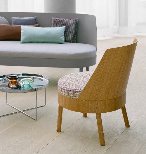 ideias para móveis modernos em cadeira redonda escandinava