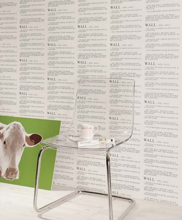 papel de parede de padrão moderno preto branco página de dicionário imitação floyd