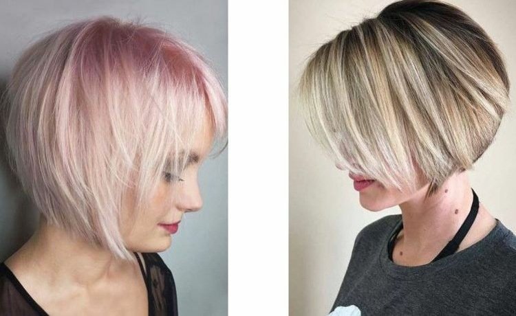 penteados para cabelo curto bob em linha