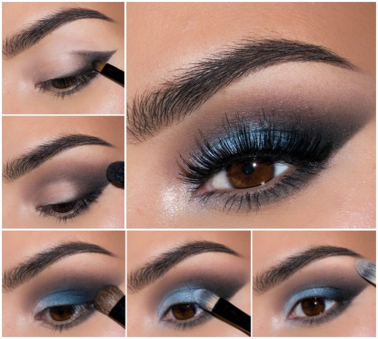 Prom-make-up-black-dress-dramático-grandes-olhos