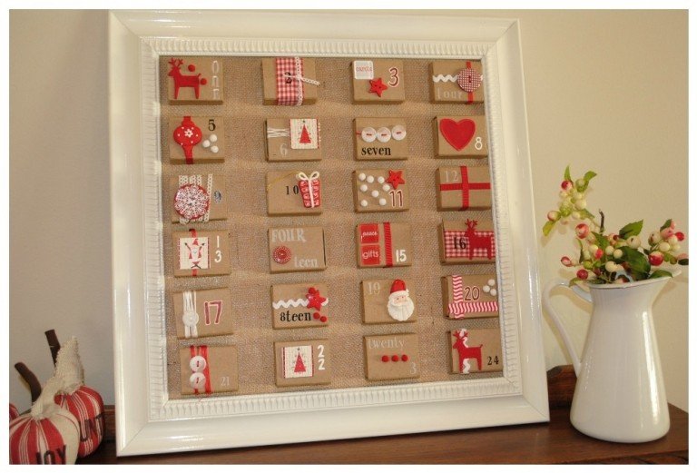 Faça você mesmo as decorações de Natal com caixas de fósforos e preencha ideias para decoração e conteúdo