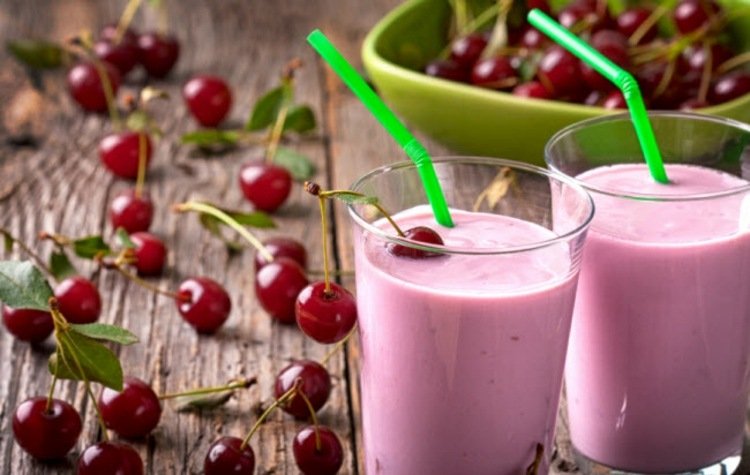 almased-recipes-smoothie-cacau-leite de cereja