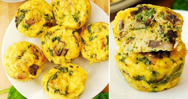 receitas-almased-desjejum-muffins-ovos-cogumelos-espinafre