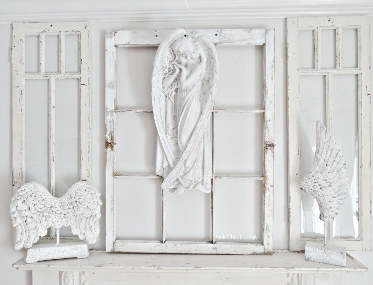 old-window-decoration-white-angel-wall-decoration-shelf-wall-paint-shelf