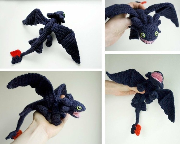 amigurumi-crochet-dragon-black-cartoon-characters-children