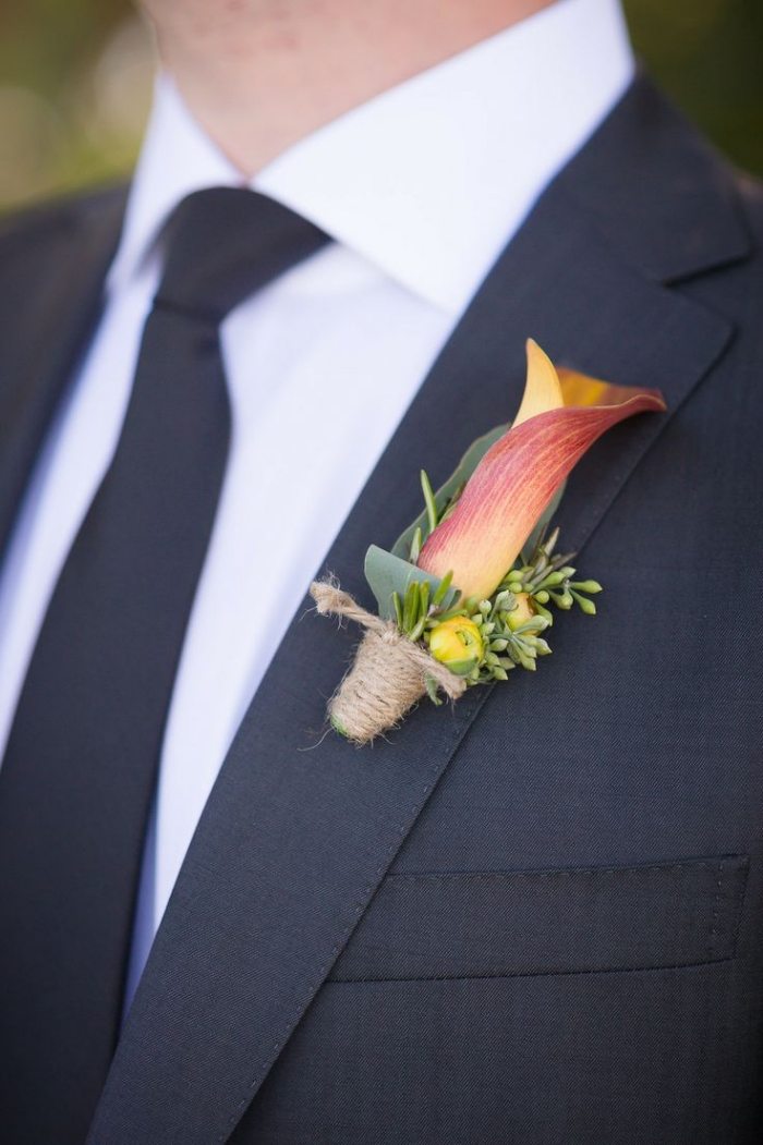 arranjo chique-boutonnière-noivo-joias-elegante-faça-você-mesmo