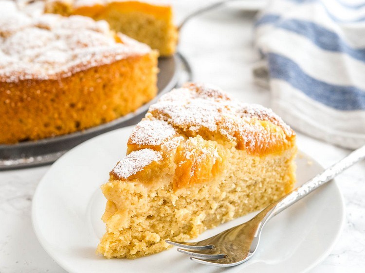 Bolo Rápido com Damascos Receita de Bolo De Damasco Com Lavanda