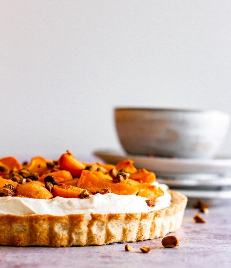 Bolo de alperce com lavanda e ricota receitas rápidas de assar com frutas