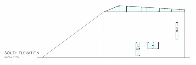 As plantas residem no moderno-minimalista Arrow Japan