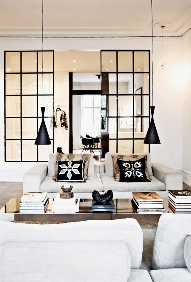 ideias de esquema de cores preto e branco sala de estar têxteis lar almofadas de sofá
