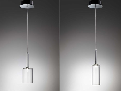 Lâmpada de design cilíndrico Spillray Axo Light