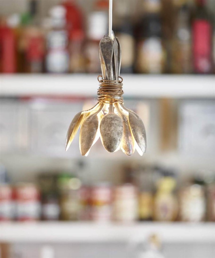 Faça-você-mesmo-faça-sua-própria-colher-flor de luz