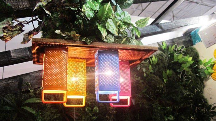 Faça você mesmo as decorações do jardim lâmpada-pérgula-ao ar livre-cozinha-colorido-colorido-raladores de queijo