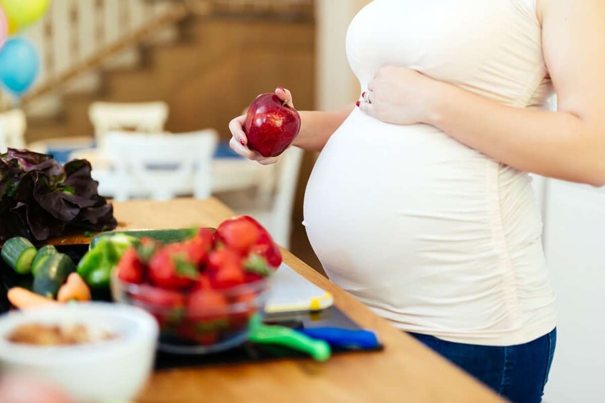 Dieta balanceada durante a gravidez - maior necessidade diária de nutrientes