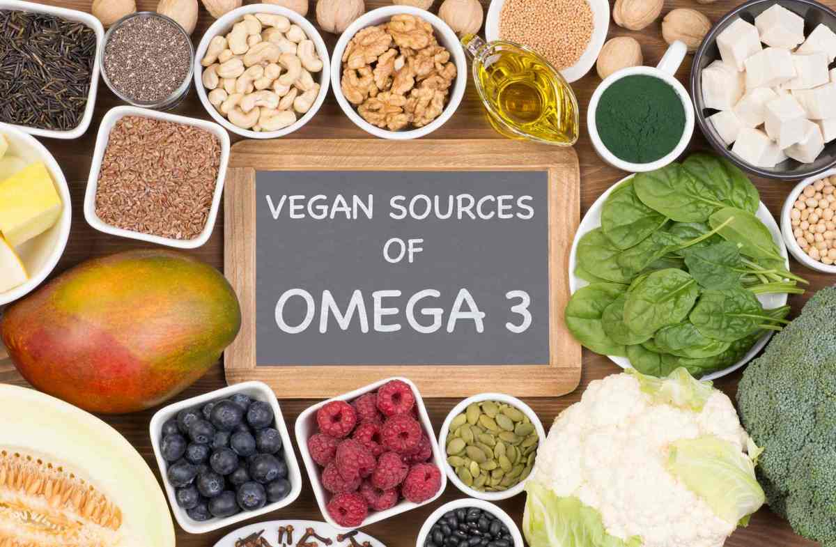 As fontes veganas de ácidos graxos ômega-3 são muitos produtos à base de ervas