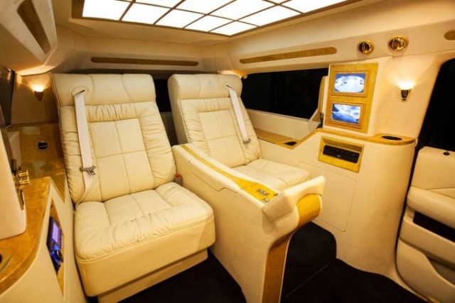 Veículo de luxo-equipamento especial interior-Cadillac-Escalade-Concept-one