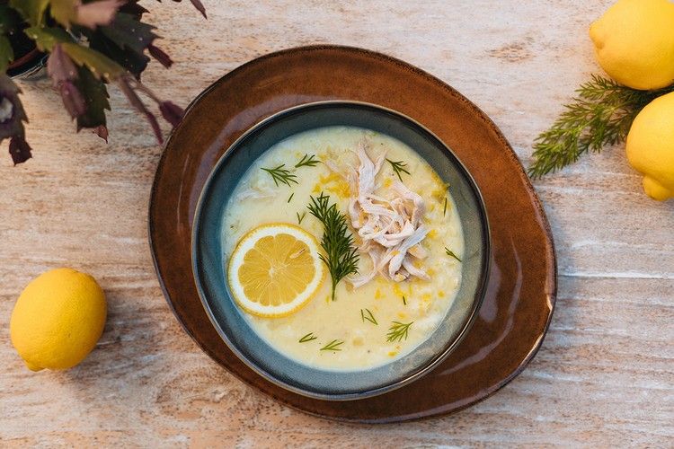 receitas da culinária grega sopa de peixe com arroz simples