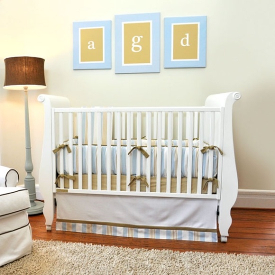 Tapete de decoração de parede de móveis de berço de bebê
