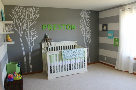 Baby room-design-decoration-ideas-name-wall-tattoo