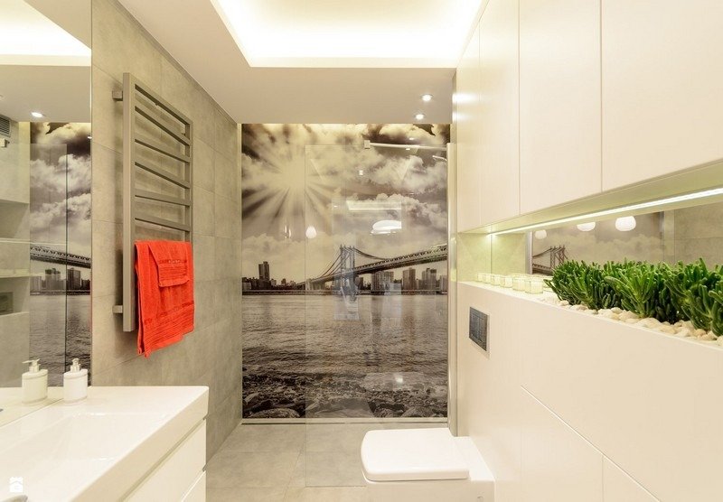 Banheiro-design-ideias-foto-parede-moderno-arranha-céu-Broklin-Bruecke