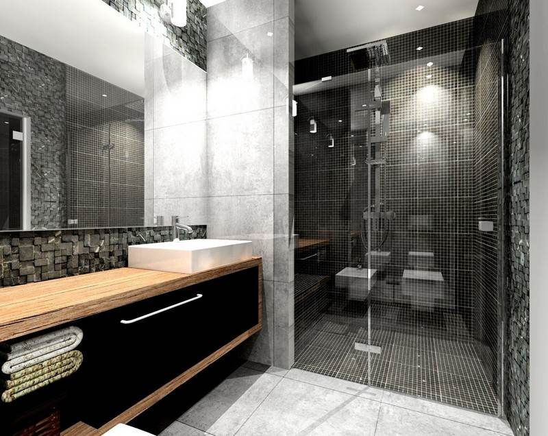 Casa de banho-design-madeira-pedra-combinar-ideia