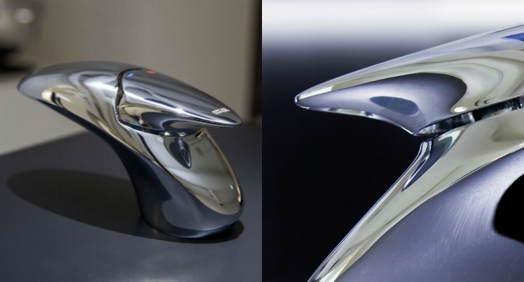 banheiro-design-zaha-hadid-single-lever-mixer-chrome-organic-shapes