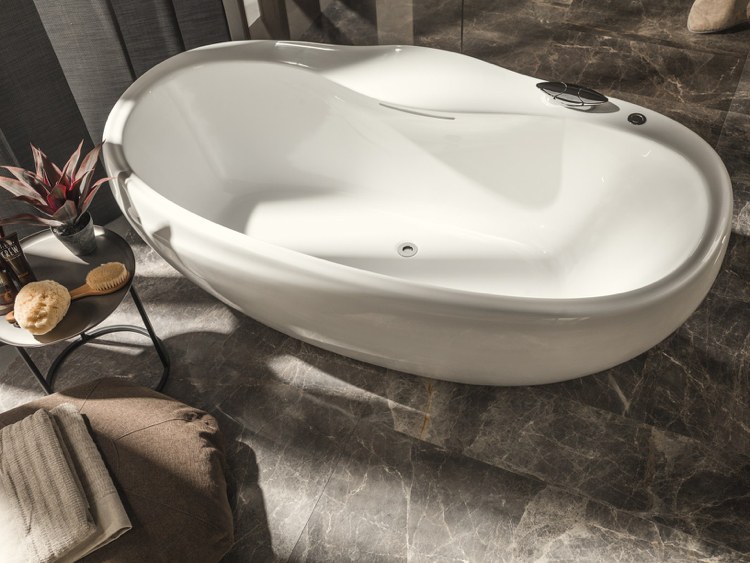 banheiro-design-zaha-hadid-autônomo-banheira-oval-luxo-moderno