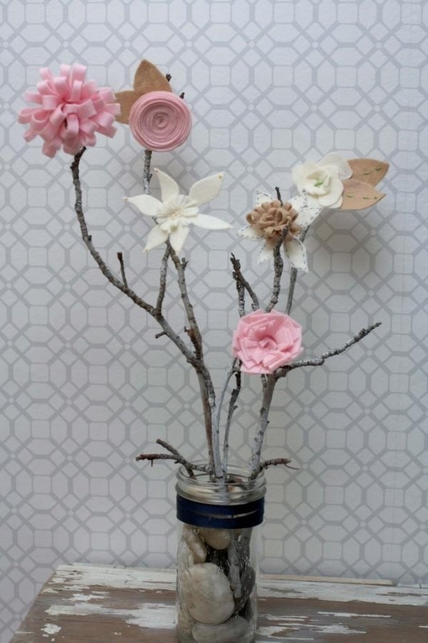buquê de páscoa decoração de mesa idéias de design flor consertar