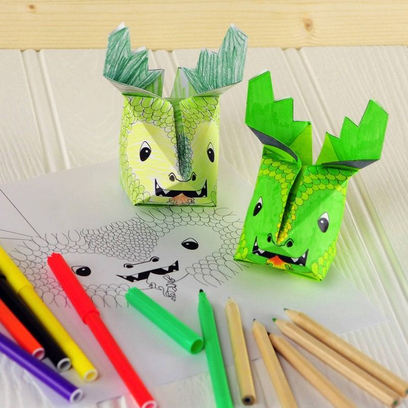 Artesanato-crianças-origami-pipa-presente-ideias para meninos