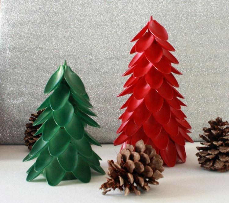 tinker-natal-plástico-colher-abeto-árvore-natal-árvore-cones de abeto