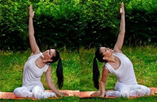 Treino abdominal, exercícios de bem-estar físico e mental