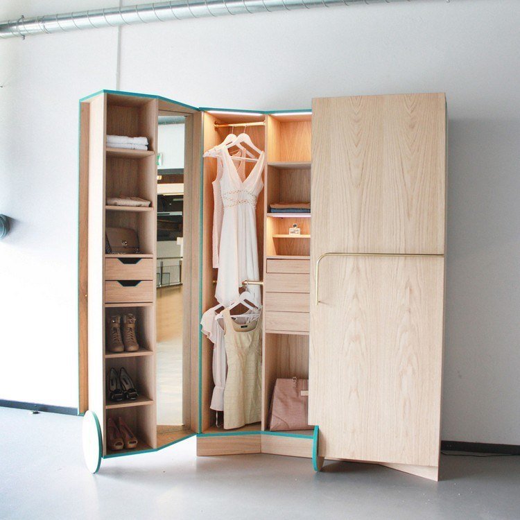 Armário walk-in design-hosun-ching-wood